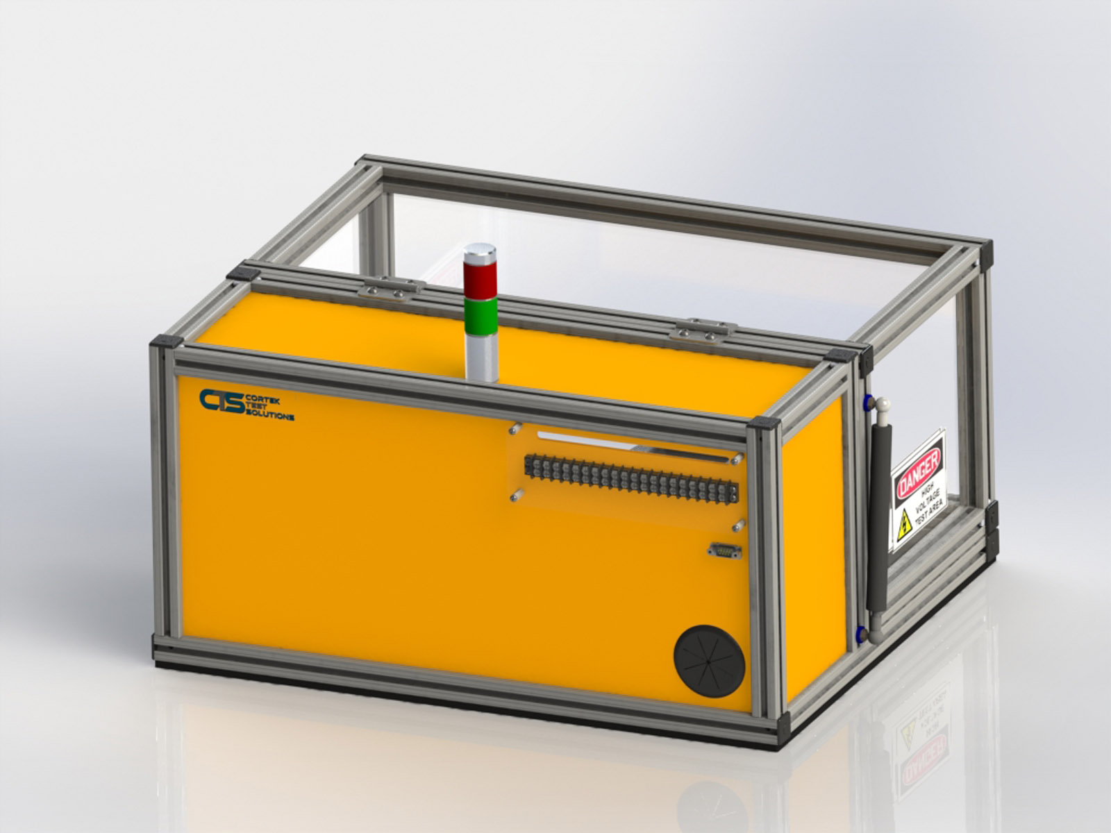 Hipot Electrical Safety Enclosure SE2420 - Closed Back View