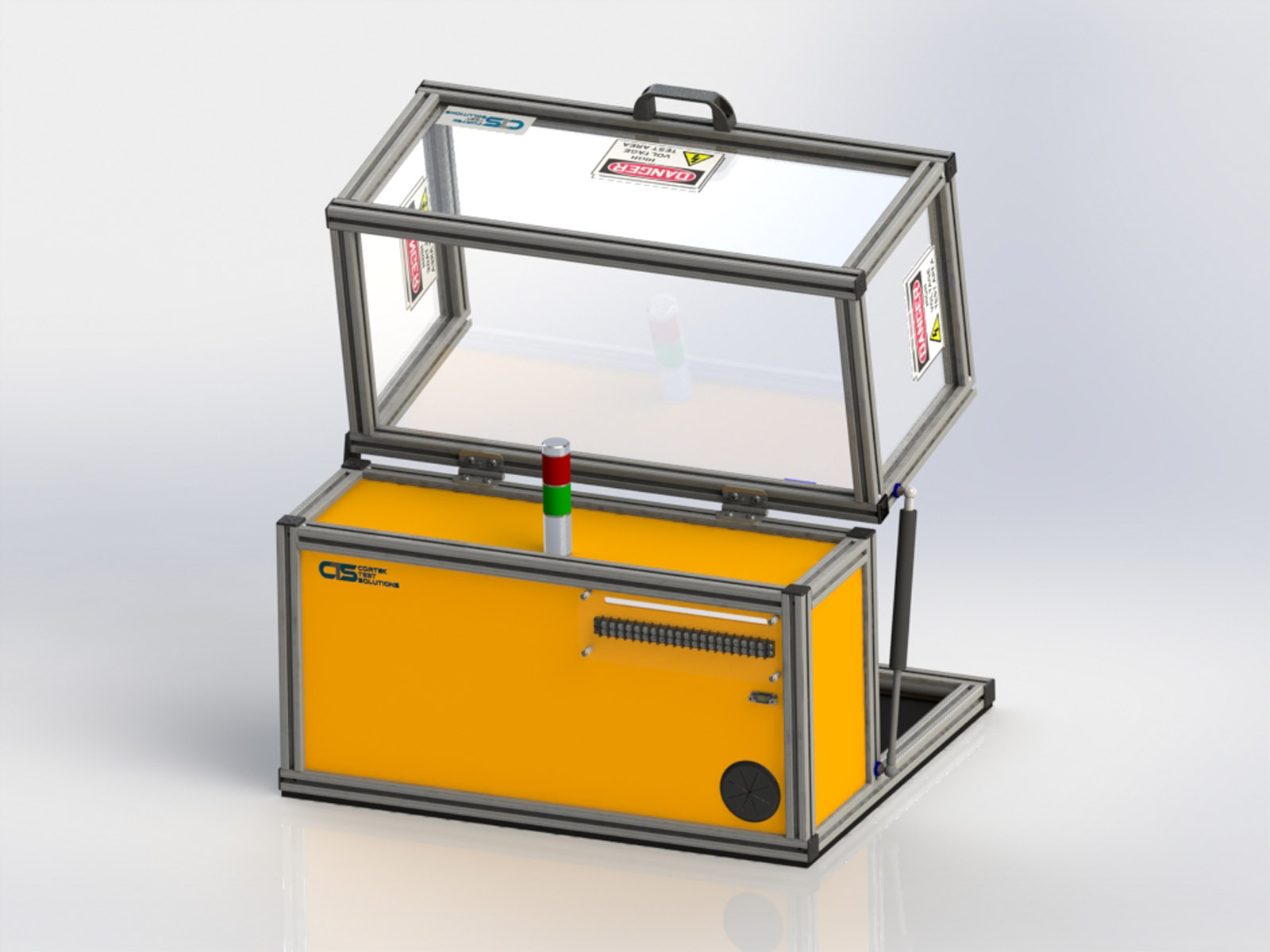Hipot Electrical Safety Enclosure SE2420 - Open Back View