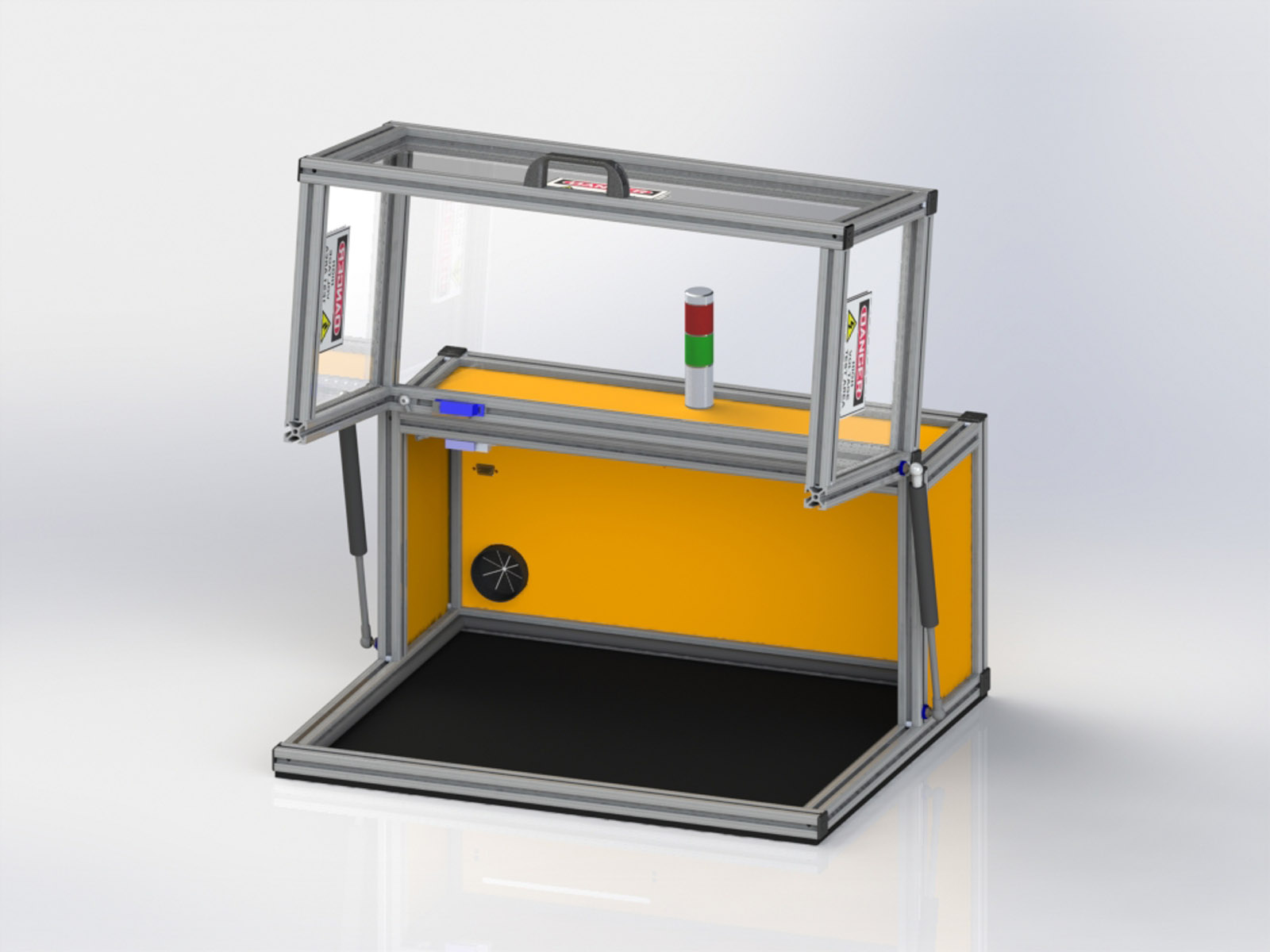 Hipot Electrical Safety Enclosure SE2420 - Open Front View