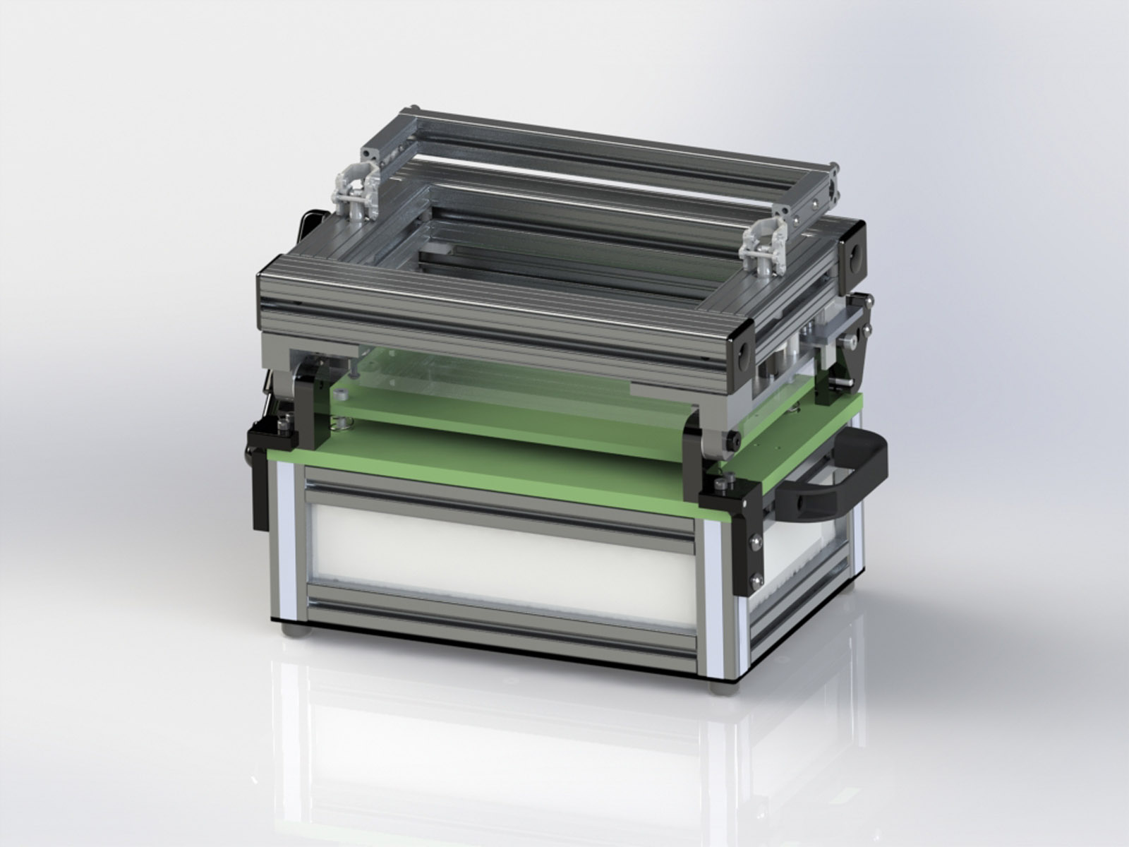 Z-Axis Test Fixture Kit 1208 - Closed Back View
