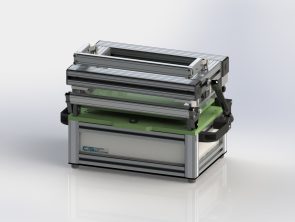 Z-Axis Test Fixture Kit 1208 - Closed Front View