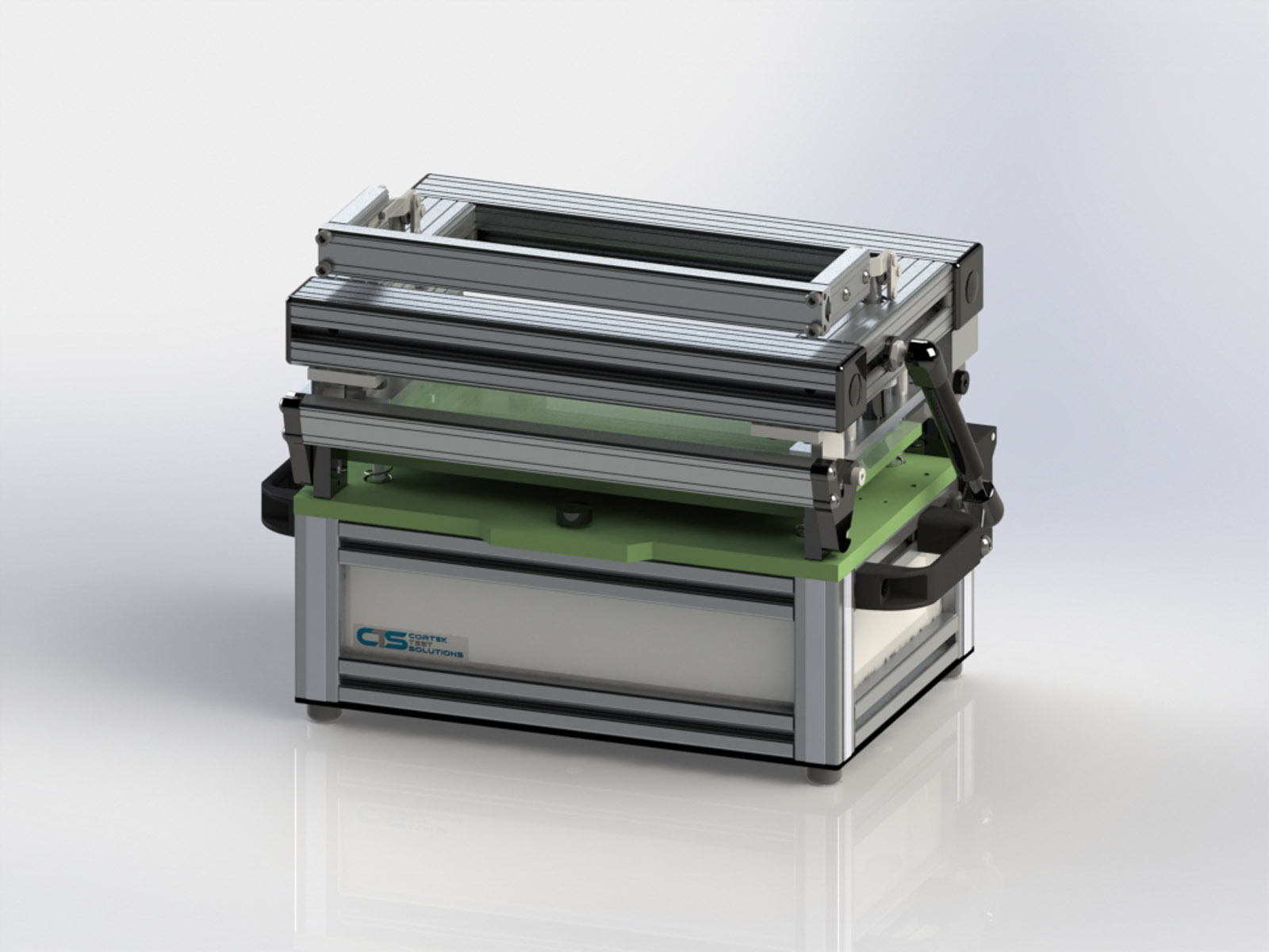 Z-Axis Test Fixture Kit 1208 - Closed Front View