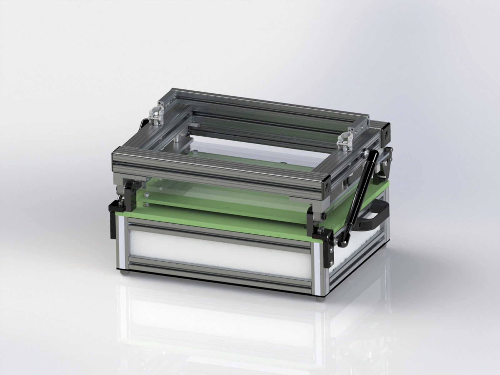 Z-Axis Test Fixture Kit 1612 - Closed Back View