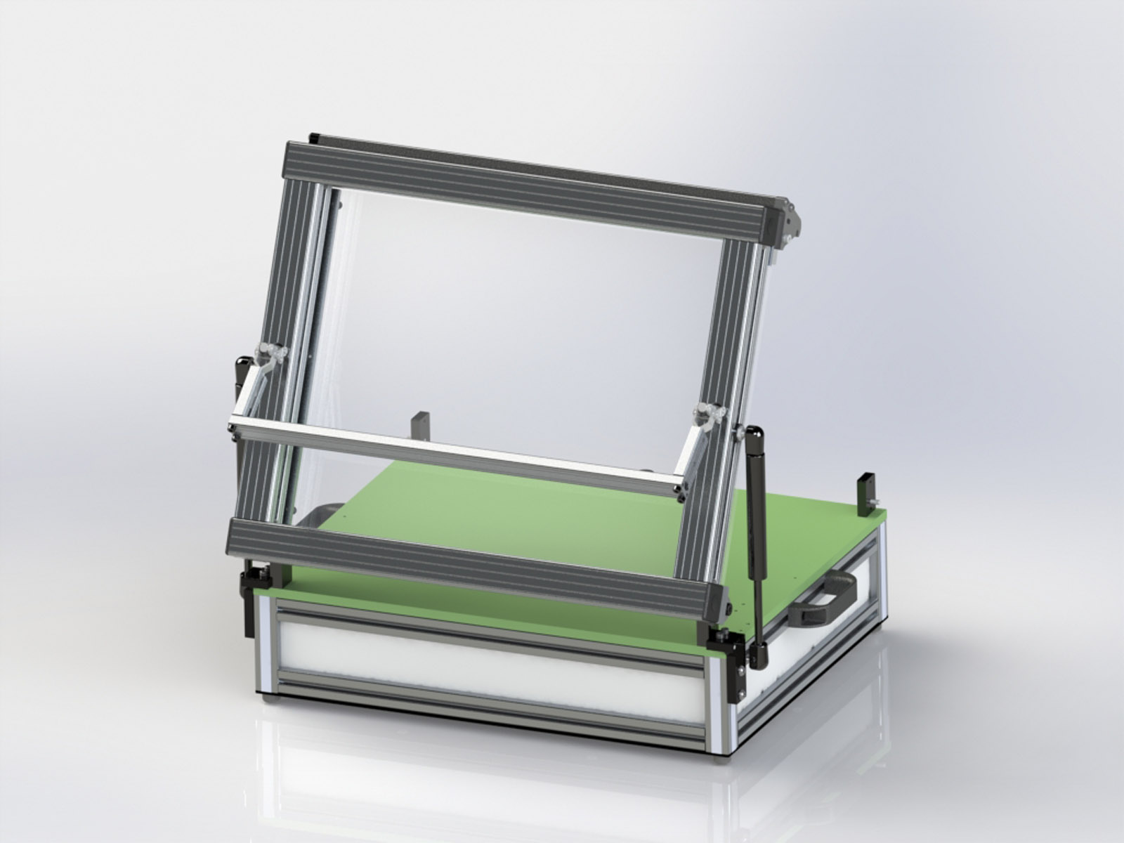 Z-Axis Test Fixture Kit 2016 - Push Open Back View