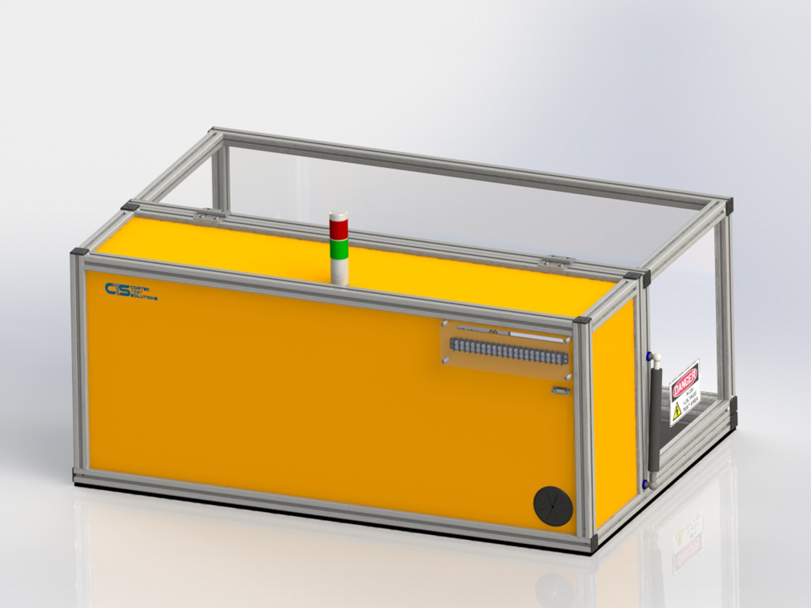 Hipot Electrical Safety Enclosure SE3624 - Closed Back View