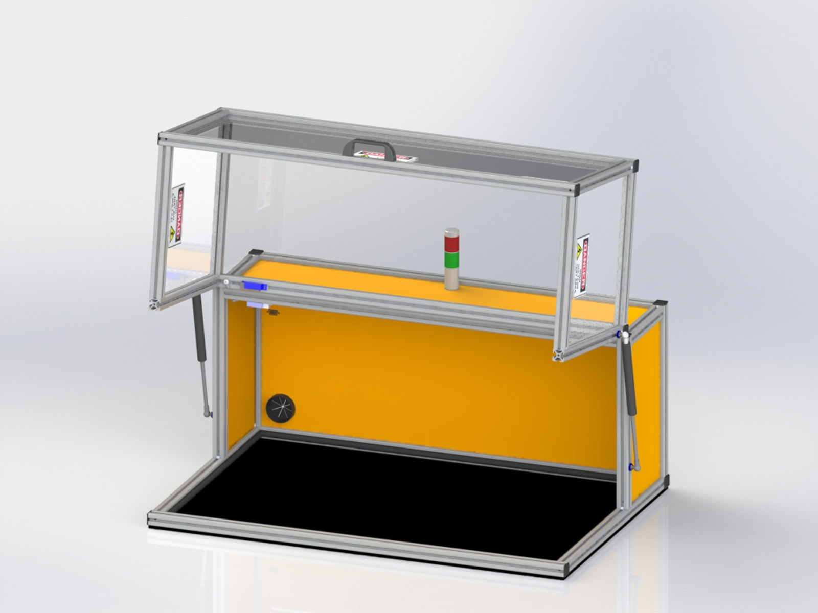 Hipot Electrical Safety Enclosure SE3624 - Open Front View