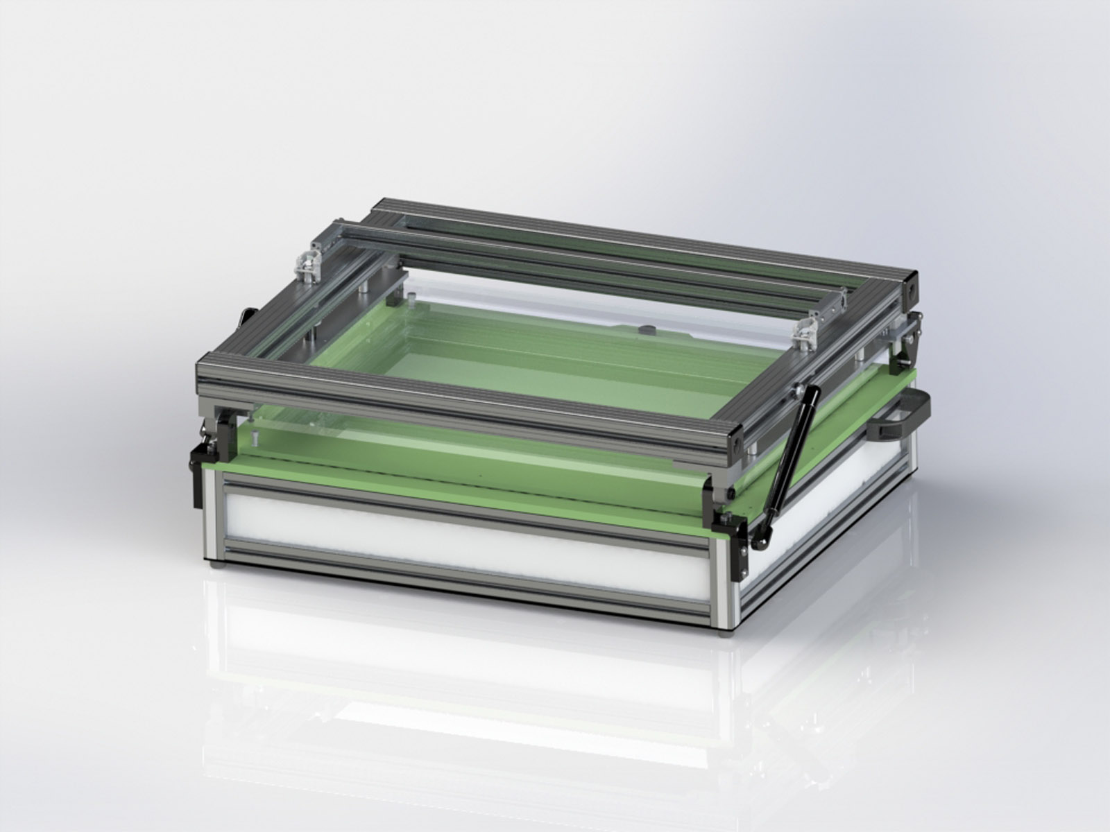 Z-Axis Test Fixture Kit 2420 - Closed Back View