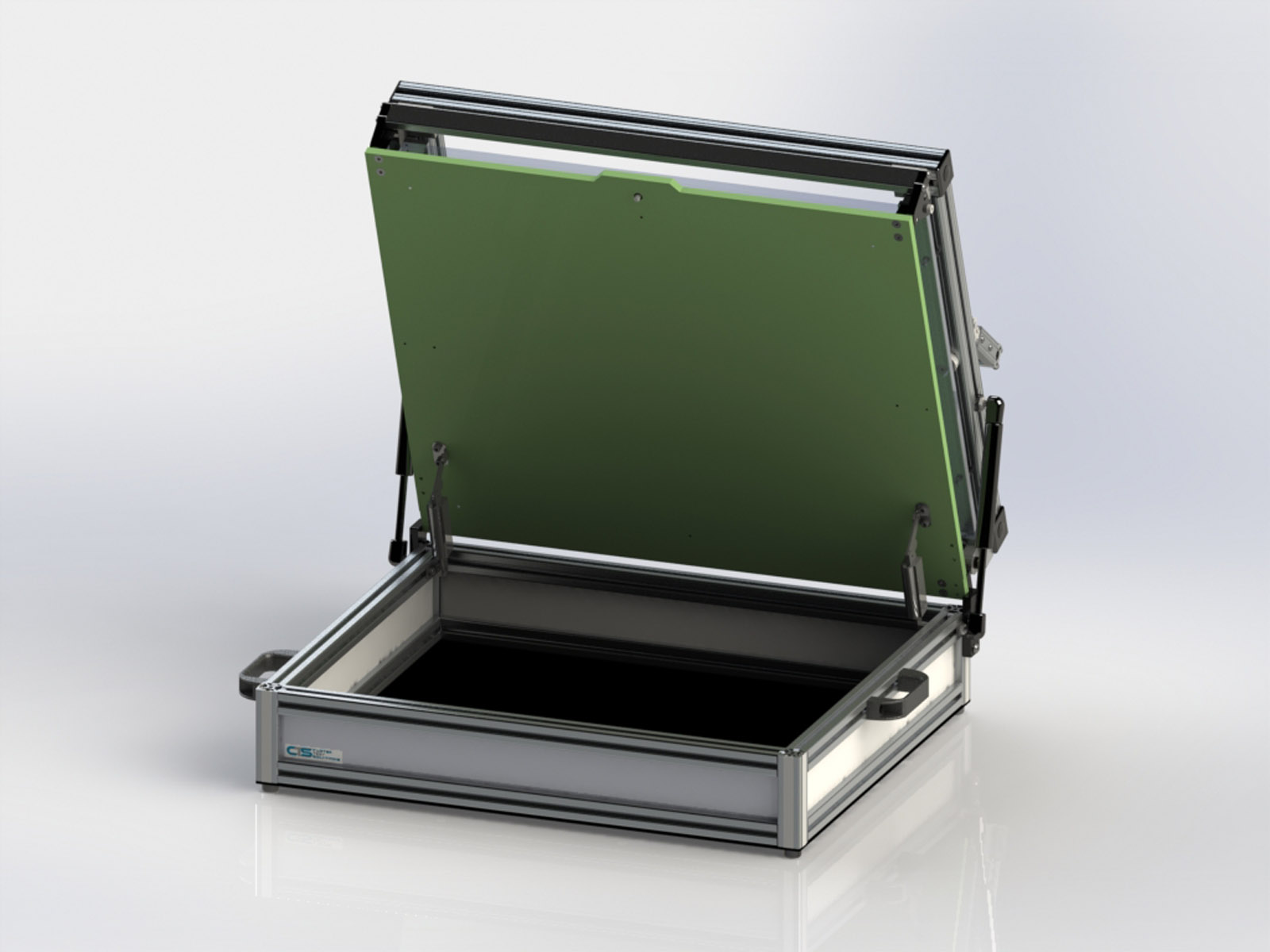 Axis Test Fixture Kit 2420 - Pin Open Front View
