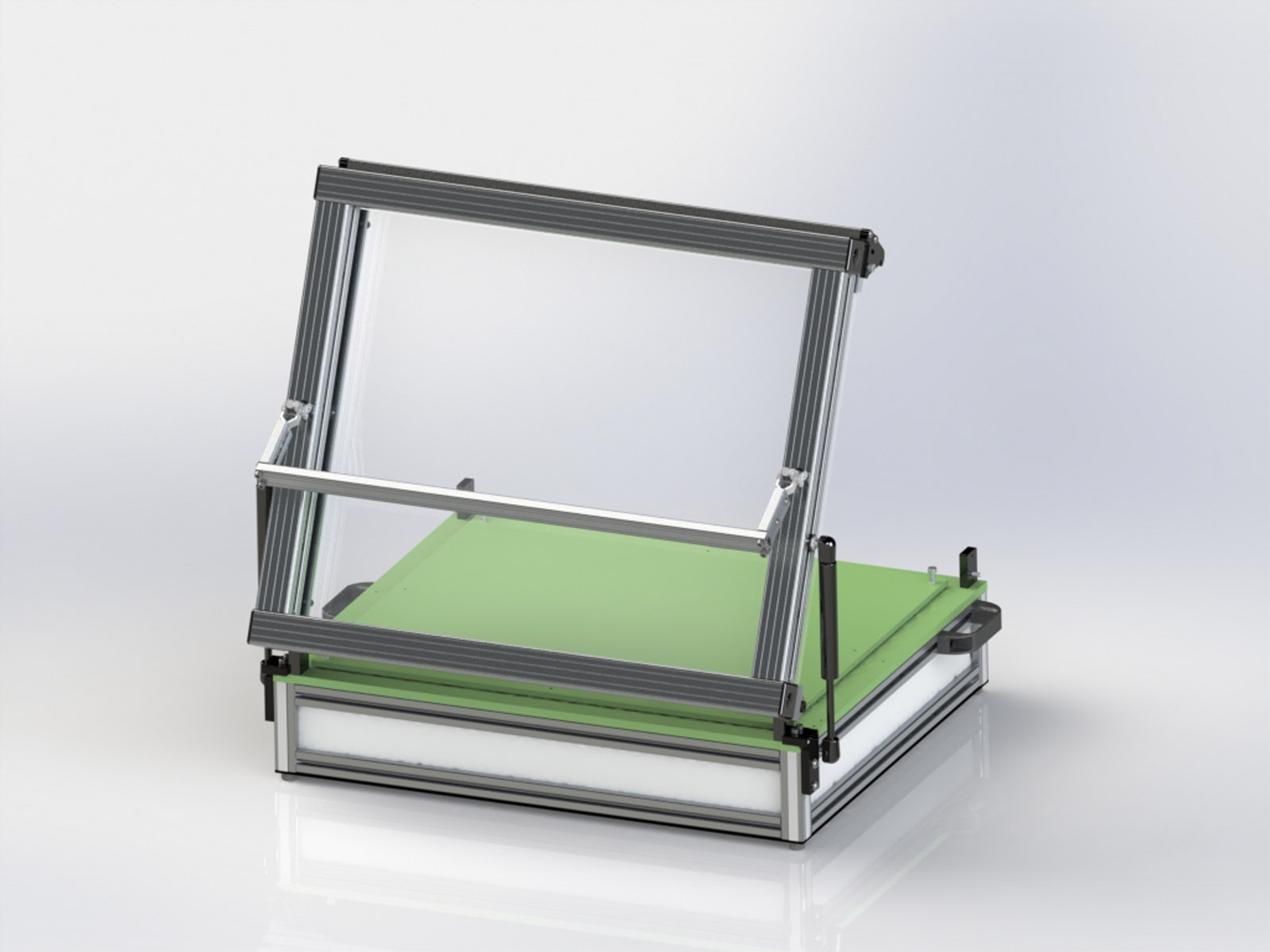 Axis Test Fixture Kit 2420 - Open Back View