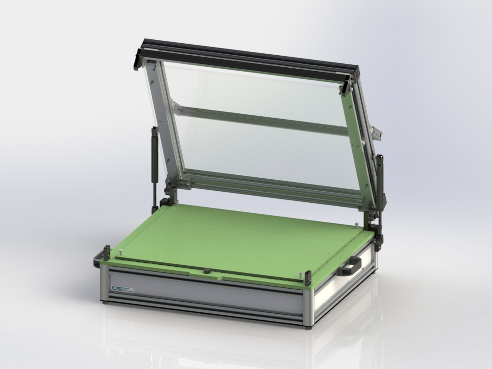 Axis Test Fixture Kit 2420 - Open Front View