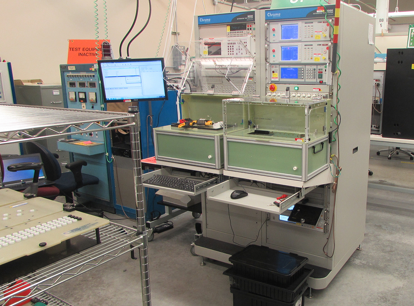 Rack-Mounted Test Fixtures for Missile Systems