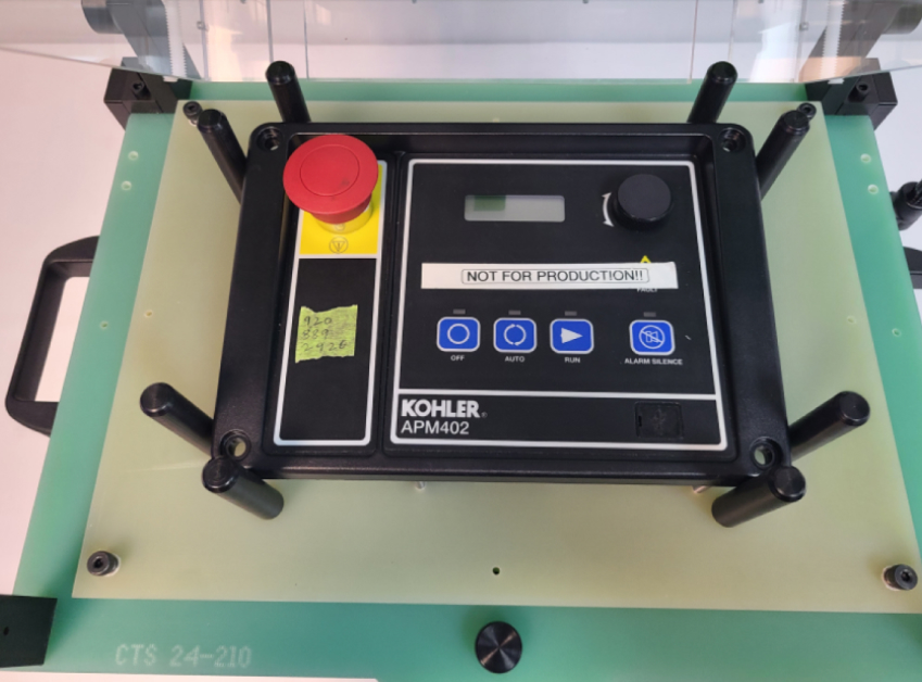 Z-Axis Fixture for Industrial Compressor Controllers