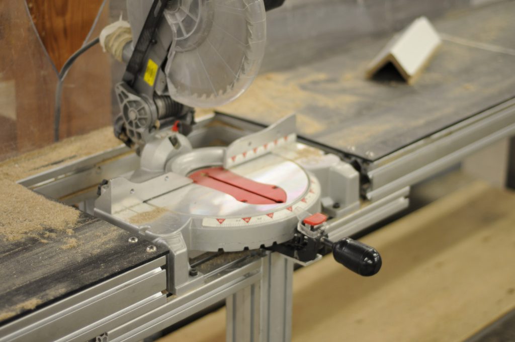 Custom Extruded Aluminum All-Work-Environments Saw Bench