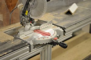 Custom Extruded Aluminum All-Work-Environments Saw Bench